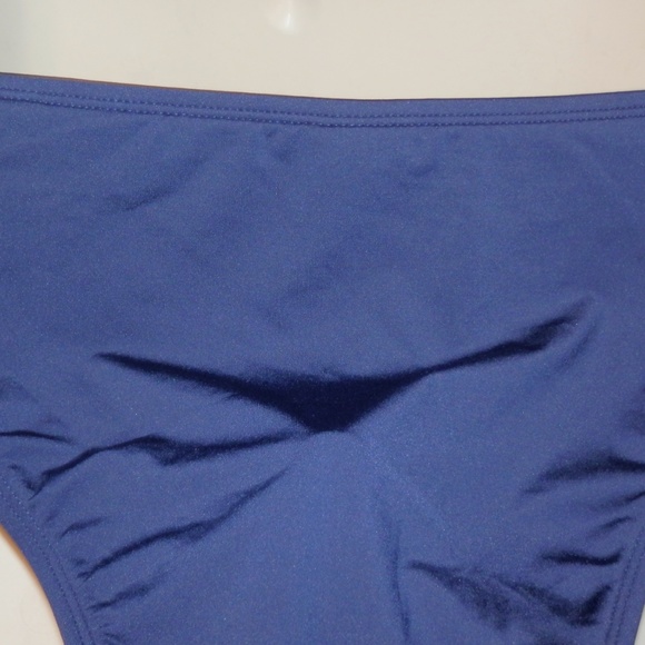 Mossimo L Strappy Hipster Bikini Bottom Navy E435 - Picture 4 of 6